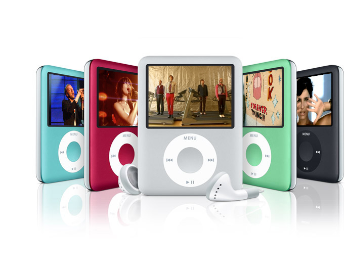 iPod nano 5 koloretan